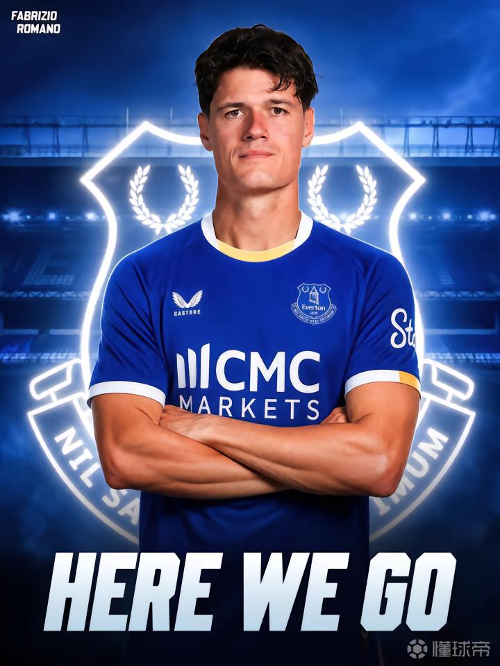 阿森纳中场内尔高以700万英镑转会至埃弗顿