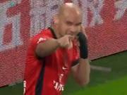 成都2-1战胜铁人，费利佩和席尔瓦进球，热菲尼奥扳回一球