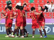 中国U20女足5-0新喀里多尼亚女足U20迎开门红，黄嘉欣戴帽